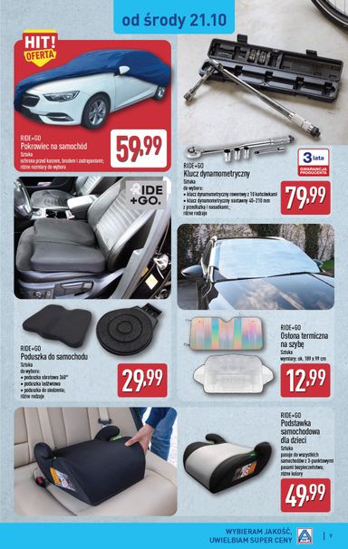 Gazetka ALDI - ALDI - Artykuły przemysłowe i tekstylia od 21.10. do 24.10. - strona 9