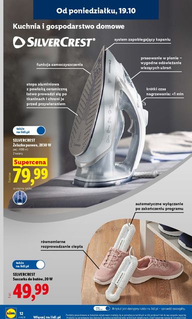 Leták Lidl Polsko - Lidl Polsko - Katalog Okazji od 19.10. do 24.10. - strana 12