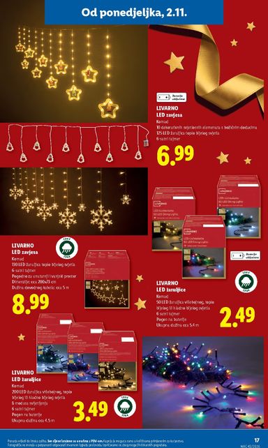 Katalog Lidl - Lidl - Otkrij čaroliju blagdana vrijedi od 02.11. do 31.12. - stranica 17