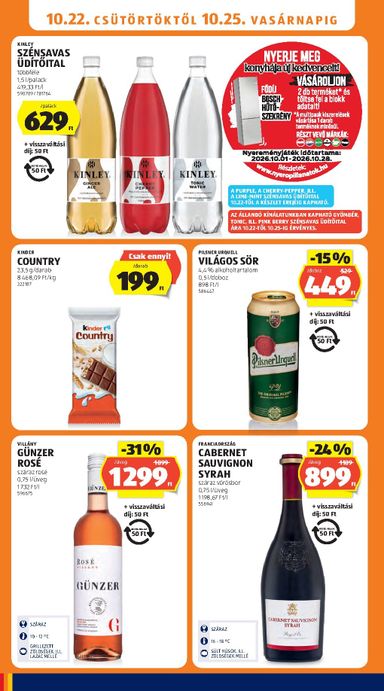 Akciós újság Aldi - Aldi érvényes 10.22.-tól 10.28.-ig - 16 oldal
