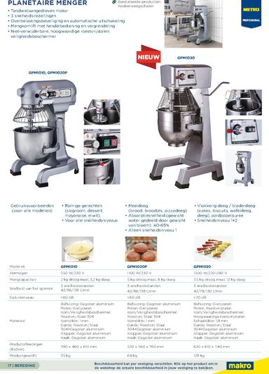 Folder Makro - Makro - Non-Food Horeca van 07-10 tot 07-10 - side 17
