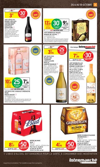 Catalogue Intermarché - Intermarché valable dès le 06/10 au 18/10 - page 35