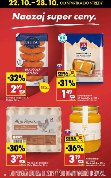 Leták Biedronka - Biedronka od 22.10. do 28.10. - strana 12