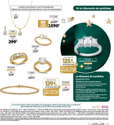 Folder Auchan - Auchan - Bijoux pour les fêtes van 20/10 tot 31/12 - side 7