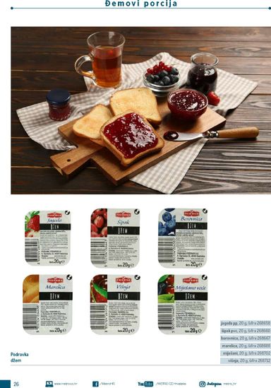 Katalog Metro - Metro - Poslovna rješenja - Doručak vrijedi od 01.01. do 31.12. - stranica 26