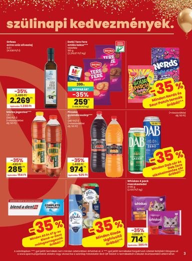 Akciós újság Spar - SPAR érvényes 10.22.-tól 10.28.-ig - 3 oldal