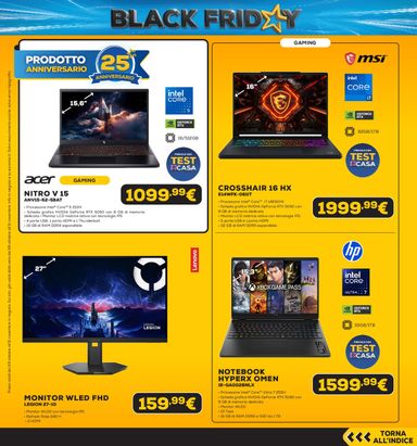 Volantino Euronics - Euronics - Black Friday Anteprima valido dal 29/10 al 11/11 - pagina 12