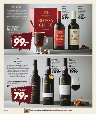 Brochurer Bilka - Bilka - Julens vinfavoritter gyldig fra 30.10. til 26.11. - side 18