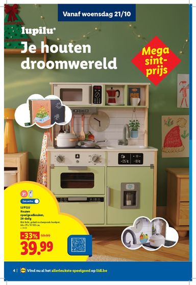 Folder Lidl - Lidl - Speelgoedboekje van 21/10 tot 24/11 - side 4