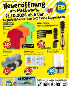 TEDi - Neueröffnung in Kuppenheim