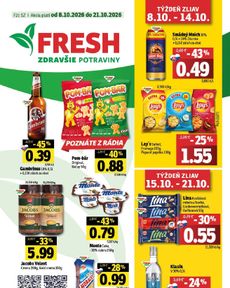 Fresh - Stredné a západné Slovensko