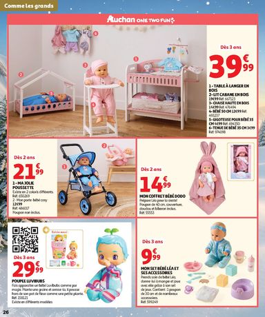 Folder Auchan - Auchan - Jouets de Noël van 16/10 tot 06/12 - side 26