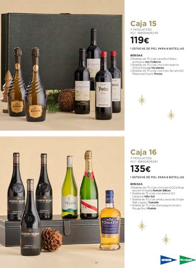 Folleto El Corte Inglés - El Corte Inglés - Cestas de Navidad del 09/10 al 25/12 - página 81