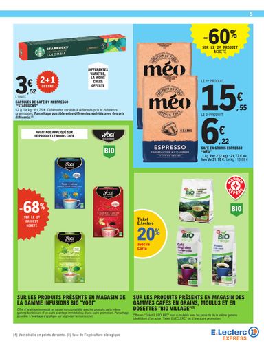 Catalogue E.Leclerc - E.Leclerc - Express valable dès le 13/10 au 24/10 - page 5