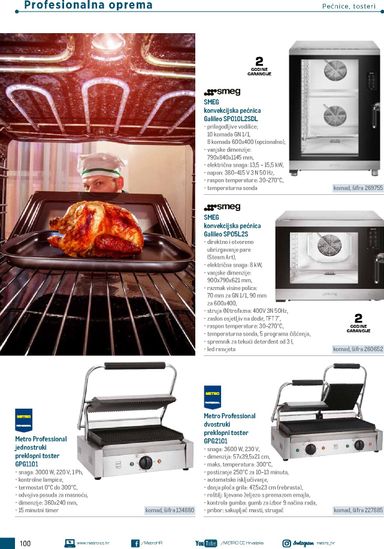 Katalog Metro - Metro - Poslovna rješenja - Trattoria vrijedi od 04.03. do 31.12. - stranica 100