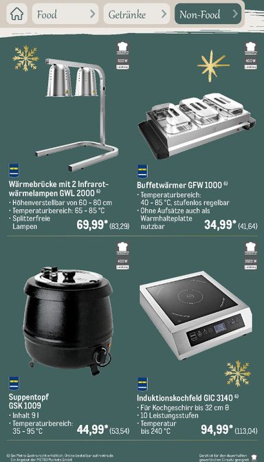 Prospekt METRO - Metro - Saisonkatalog Erfolgsrezept gültig ab 01.10. bis 31.12. - seite 74