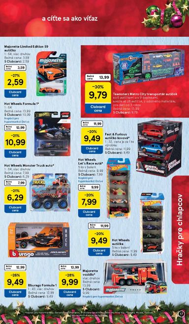 Leták Tesco - Tesco - Katalóg hračiek od 26.10. do 16.11. - strana 17