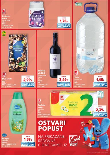 Katalog Kaufland - Kaufland - Ti si naš broj 1 vrijedi od 21.10. do 27.10. - stranica 17