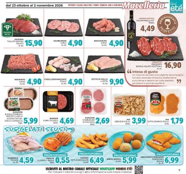 Volantino Eté - Eté - Grand valido dal 23/10 al 02/11 - pagina 7