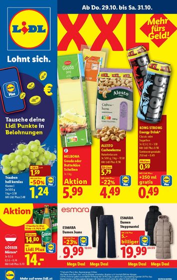 Lidl-Flugblatt - Lidl gültig ab 29.10. bis 04.11. - seite 1
