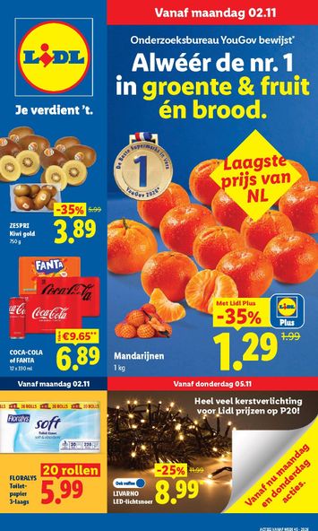 Folder Lidl - Lidl van 02-11 tot 08-11 - side 1