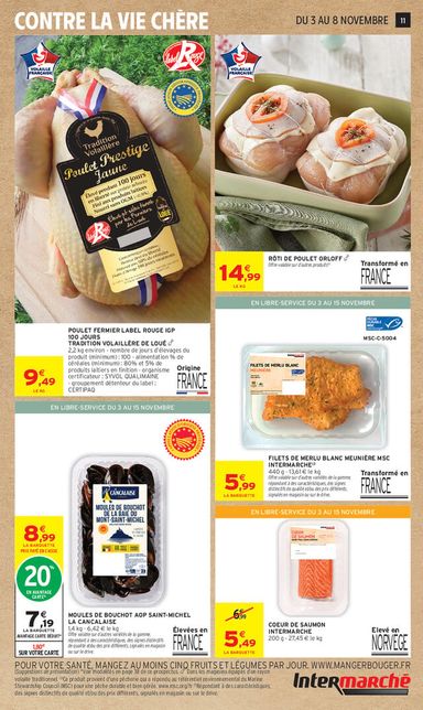 Catalogue Intermarché - Intermarché valable dès le 03/11 au 15/11 - page 11