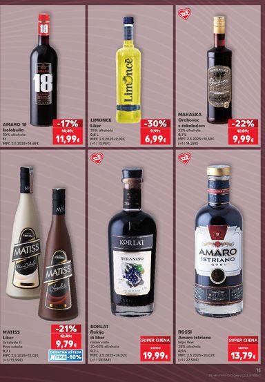 Katalog Kaufland - Kaufland - Ti si naš broj 1 vrijedi od 28.10. do 03.11. - stranica 15
