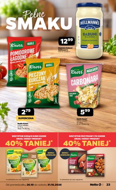 Gazetka Netto - Netto - Food od 26.10. do 31.10. - strona 23
