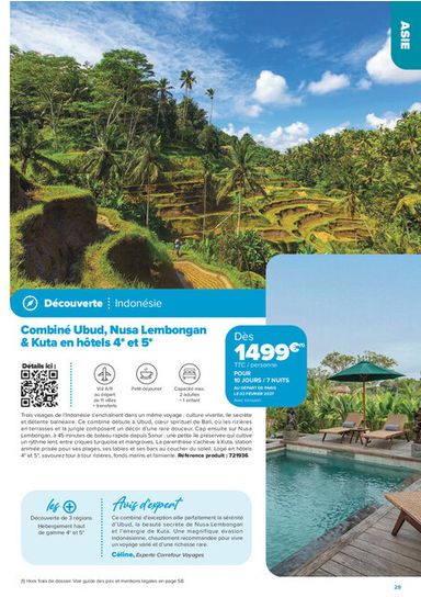 Catalogue Carrefour Market - Carrefour Market - Séjours & Circuits valable dès le 14/08 au 30/10 - page 29