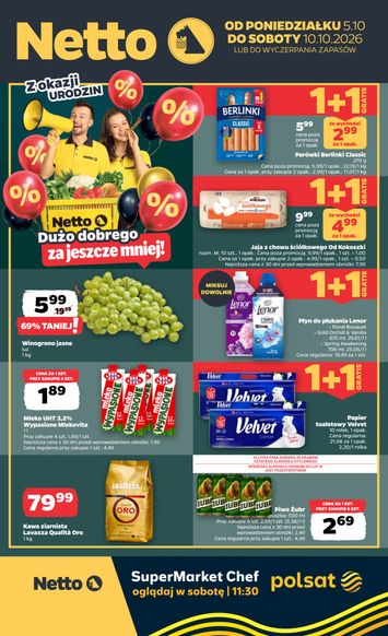 Gazetka Netto - Netto - Food od 05.10. do 10.10. - strona 1