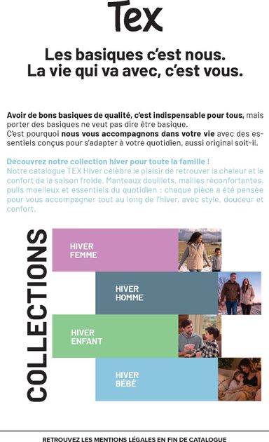 Catalogue Carrefour - Carrefour - Tex Catalogue Hiver valable dès le 20/10 au 02/11 - page 2