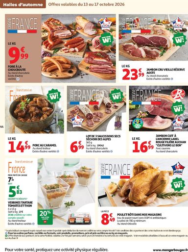 Folder Auchan - Auchan van 13/10 tot 25/10 - side 44