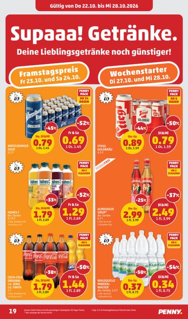 PENNY-Flugblatt - PENNY gültig ab 22.10. bis 28.10. - seite 19