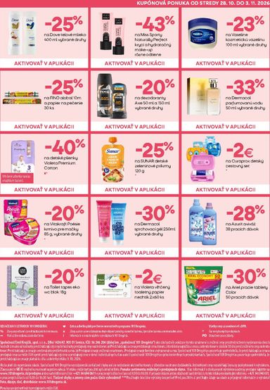 Leták 101 Drogéria - 101 Drogerie od 21.10. do 03.11. - strana 7