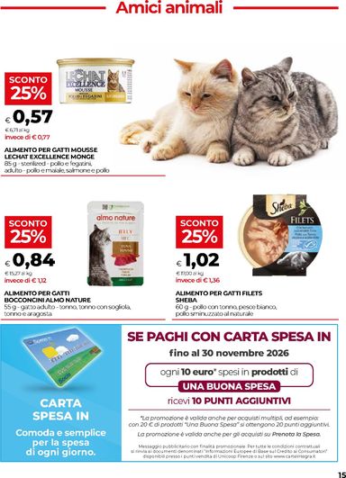 Volantino Coop Firenze - Coop Firenze - Vicino a Te valido dal 15/10 al 28/10 - pagina 15