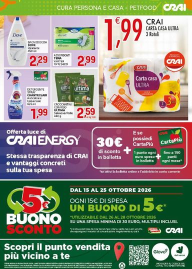 Volantino Crai - Crai - Roma — Lazio valido dal 15/10 al 25/10 - pagina 4