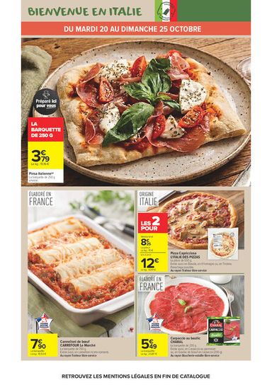 Catalogue Carrefour Market - Carrefour Market valable dès le 20/10 au 01/11 - page 30
