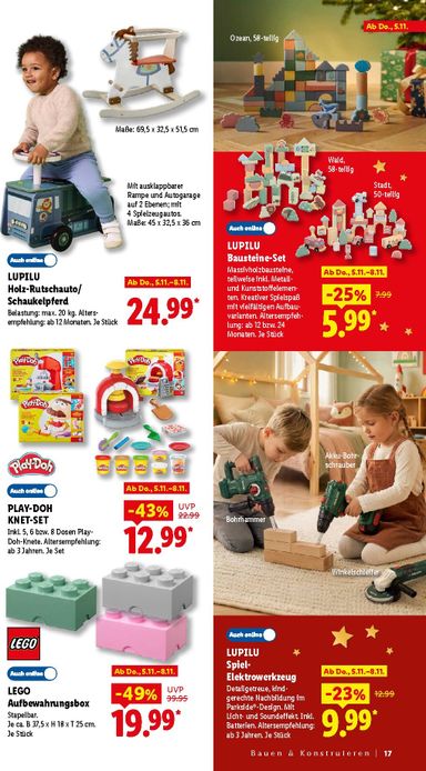Prospekt Lidl - Lidl - Entdecke zahlreiche Geschenkideen gültig ab 19.10. bis 24.12. - seite 17