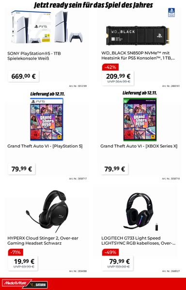 Prospekt MediaMarkt - MediaMarkt - Black Friday gültig ab 27.10. bis 13.11. - seite 16