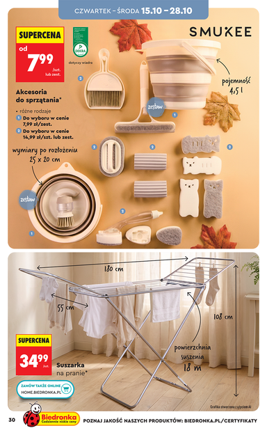 Gazetka Biedronka - Biedronka - Hity i inspiracje od 12.10. do 24.10. - strona 30