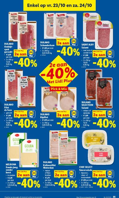 Folder Lidl - Lidl van 19/10 tot 24/10 - side 35