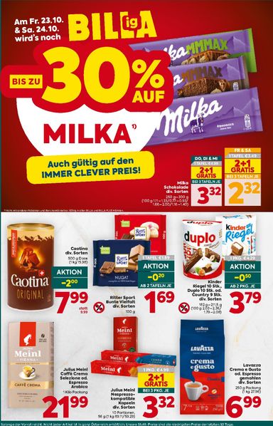 BILLA-Flugblatt - Billa Plus gültig ab 22.10. bis 28.10. - seite 16