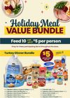 Albertsons - Holiday Meal Value Bundle