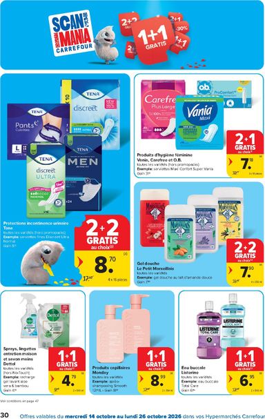 Folder Carrefour - Carrefour van 14/10 tot 26/10 - side 30