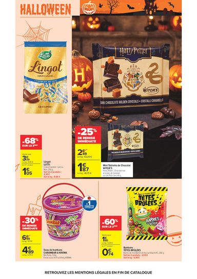 Catalogue Carrefour Market - Carrefour Market - Au Cœur du Goût valable dès le 13/10 au 25/10 - page 47