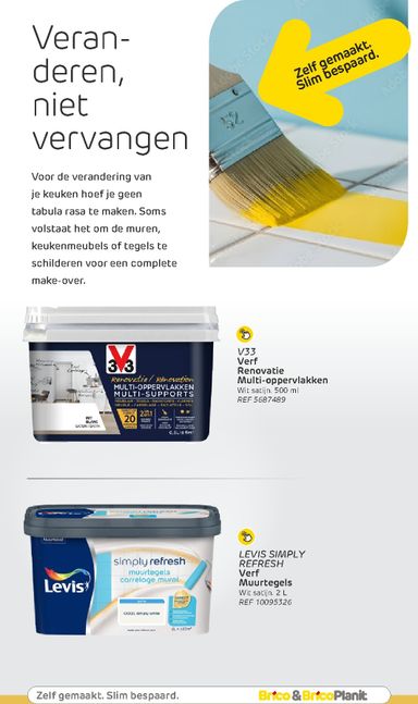 Folder Brico - Brico - Verf Magazine van 19/05 tot 31/12 - side 92