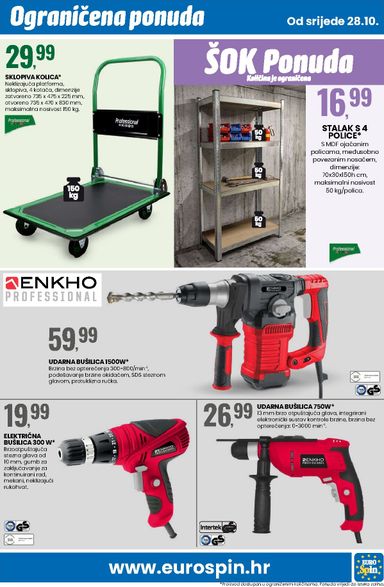 Katalog Eurospin - Eurospin vrijedi od 28.10. do 03.11. - stranica 15