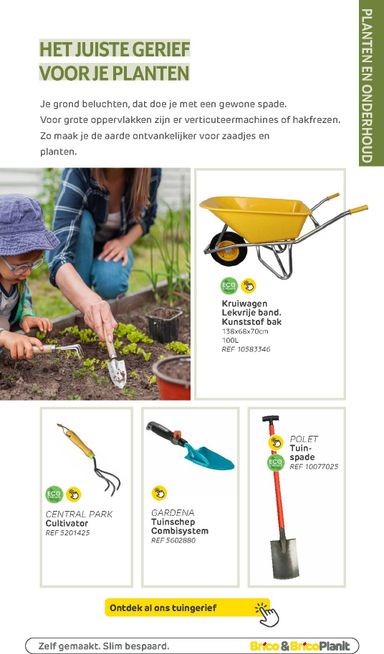 Folder Brico - Brico - Tuin catalogus van 01/03 tot 31/12 - side 125