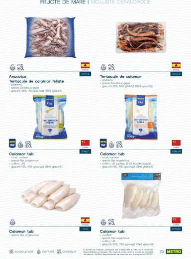 Catalogul Metro - Metro - Spui pește proaspăt de la 01.10. până la 31.12. - pagina 75