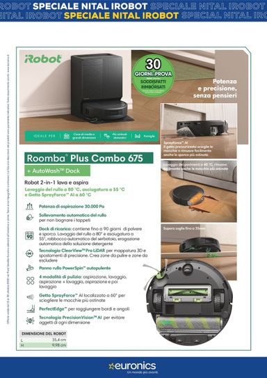 Volantino Euronics - Euronics - Nital iRobot valido dal 15/10 al 30/10 - pagina 9